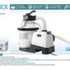 Bomba Intex Con Filtro De Arena Inc Mangueras Y Filtro