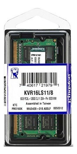 D_986768-MLA75573638279_042024-O.jpg Memoria Ddr3 Sodimm 8gb 1 Kingston Pc3l 1.35v Kvr16ls11/8
