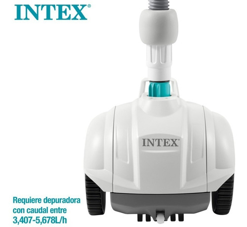 Limpiador Robot Para Piscina Intex Krystal Clear Zx50