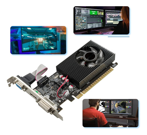 Tarjeta De Video Nvidia Ge Force Gt 730 4gb Juegos Diseño