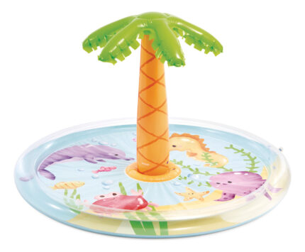 D_NQ_NP_2X_604712-MLU96323091732_102025-O.jpg Piscina Inflable Infantil Intex con Spray y Palmeras - 173x104