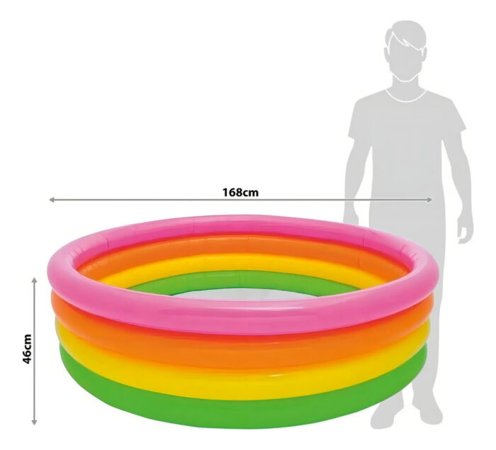 D_NQ_NP_2X_609697-MLU77978435654_082024-O.jpg Pileta Inflable Redonda Intex Nd 56441 De 1.68m X 46cm 780l