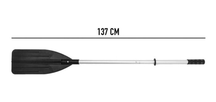 D_NQ_NP_2X_759487-MLA90278505206_082025-O.jpg Par De Remos De Aluminio Intex 137cm Gran Resistencia - Negro