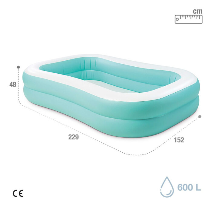 D_NQ_NP_2X_768278-MLU96410397980_102025-O.jpg Piscina Inflable Para Niños 229x152cm 600 L Intex - Celeste