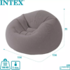 Sillón Puff Inflable Asiento Living Intex Super Comodo
