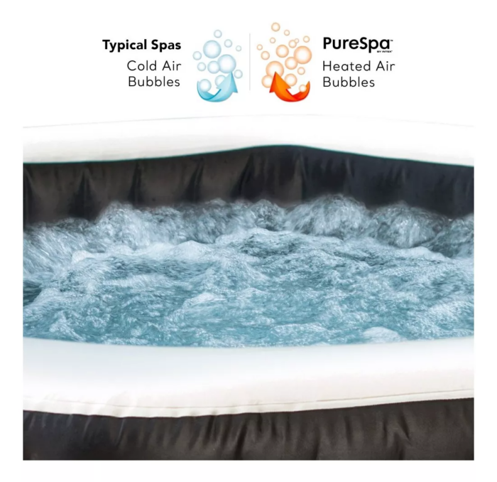 Spa hidromasaje Intex 1098 litros con Burbujas y Jets  - 6 Personas