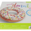 Salvavidas Inflable Dona Con Grajeas Intex Color Multicolor