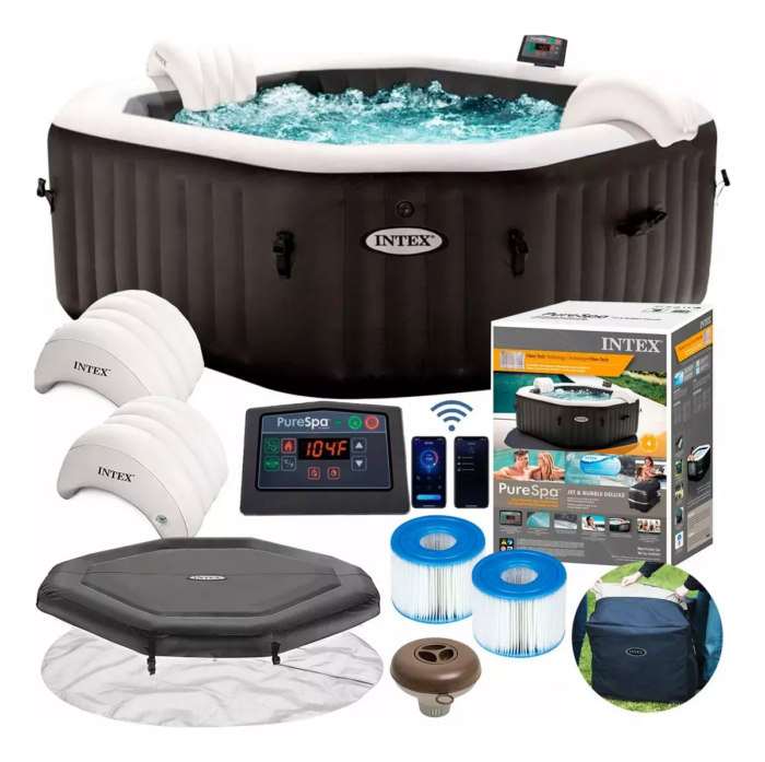 Spa hidromasaje Intex 1098 litros con Burbujas y Jets  - 6 Personas