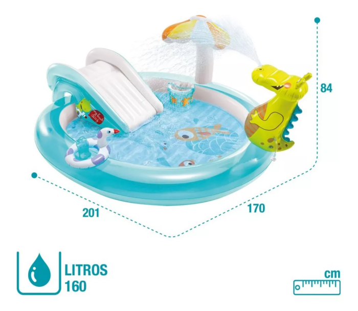 D_NQ_NP_2X_892209-MLU79808009667.png Piscina Juego Inflable Gator Intex Tobogán Y Pulverizador