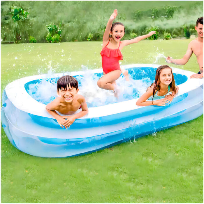 Piscina Inflable Familiar Rectangular Intex
