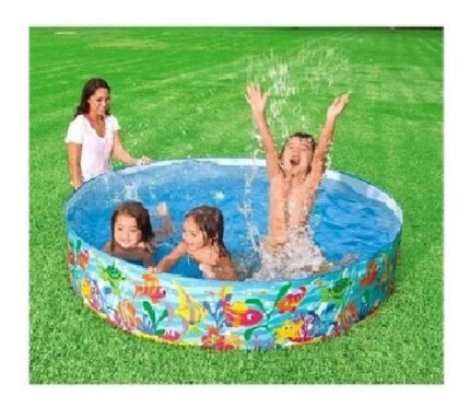 D_NQ_NP_2X_923145-MLU70654021434_072023-O.jpg Piscina Infantil Redonda Ocean Play Intex Snapset De 977 Litros