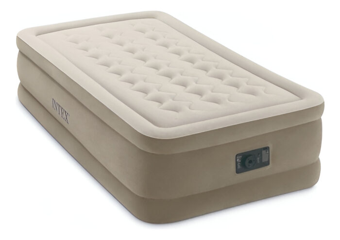 Colchon Somier Autoinflable Intex 1 Plaza De Luxe - Beige