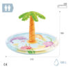 D_NQ_NP_2X_981214-MLU96772074557_102025-O.jpg Piscina Inflable Infantil Intex con Spray y Palmeras - 173x104