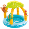 D_NQ_NP_2X_982623-MLA79457926159.png Piscina Juego Inflable Isla Tropical Con Cobertor