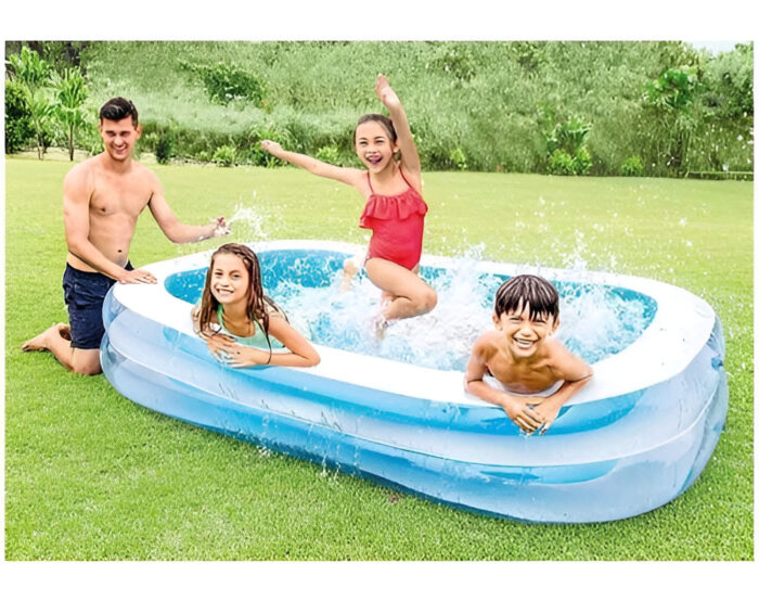 Piscina Inflable Familiar Rectangular Intex