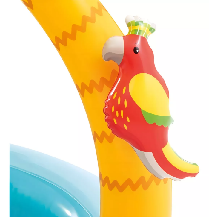 D_NQ_NP_2X_988756-MLA79457926167.png Piscina Juego Inflable Isla Tropical Con Cobertor