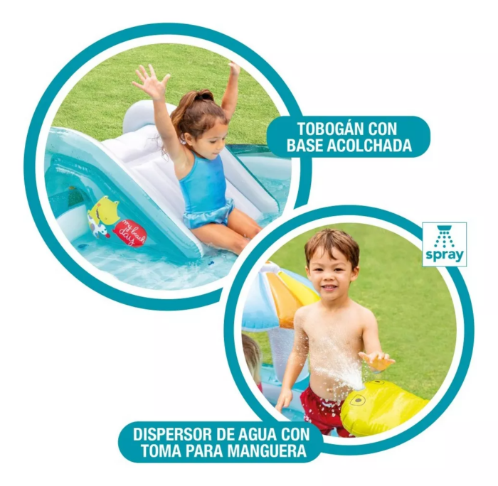 D_NQ_NP_2X_993592-MLU79559901810.png Piscina Juego Inflable Gator Intex Tobogán Y Pulverizador