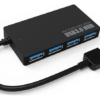 HubDelgado.png Hub Ultra Delgado Usb 3.0 4 Puertos Usb Hasta 5gbps Mac Win