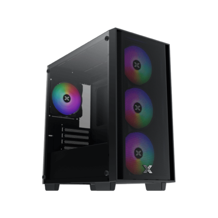 Gabinete NYX Air II: Flujo de Aire Superior y Cristal Templado