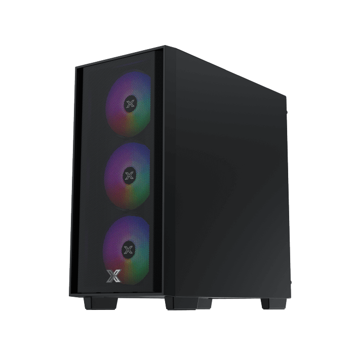NYX-Air-IIB.png Gabinete NYX Air II: Flujo de Aire Superior y Cristal Templado