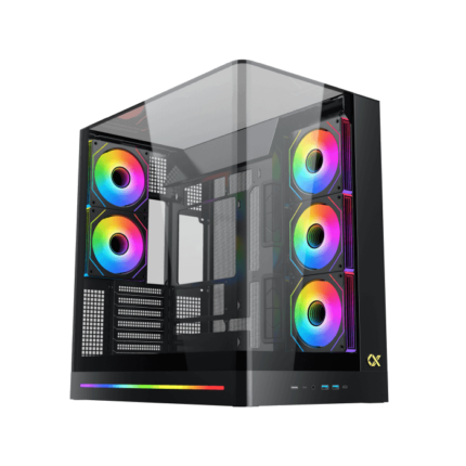 Gabinete PC Xigmatek Pano II – 8 fan ARGB Potencia y Estilo Gaming