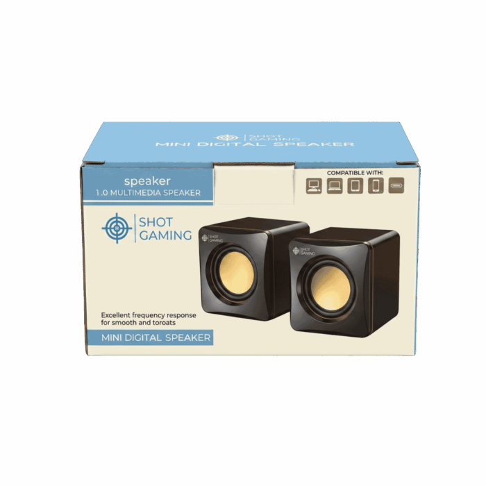 Parlantes Pc Usb Amplificado Con Volumen Notebook Celular