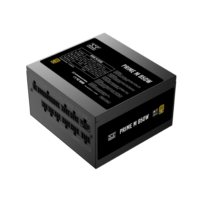 Prime-M-850WA.png Fuente Gamer Xigmatek Prime M 850W 80 Plus Gold