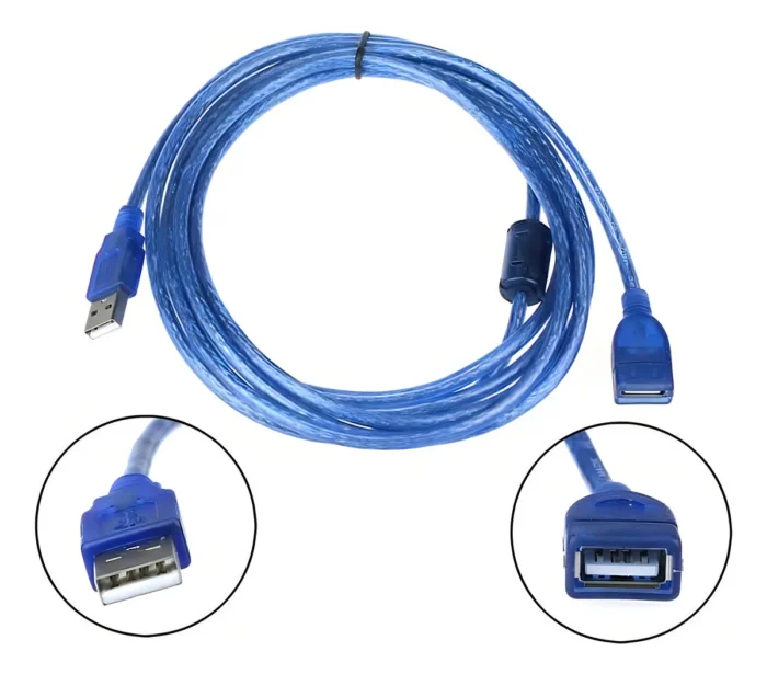 USBEXTE5ma.webp Extension Alargue Cable Usb 2.0 De 5 Metros Macho-hembra