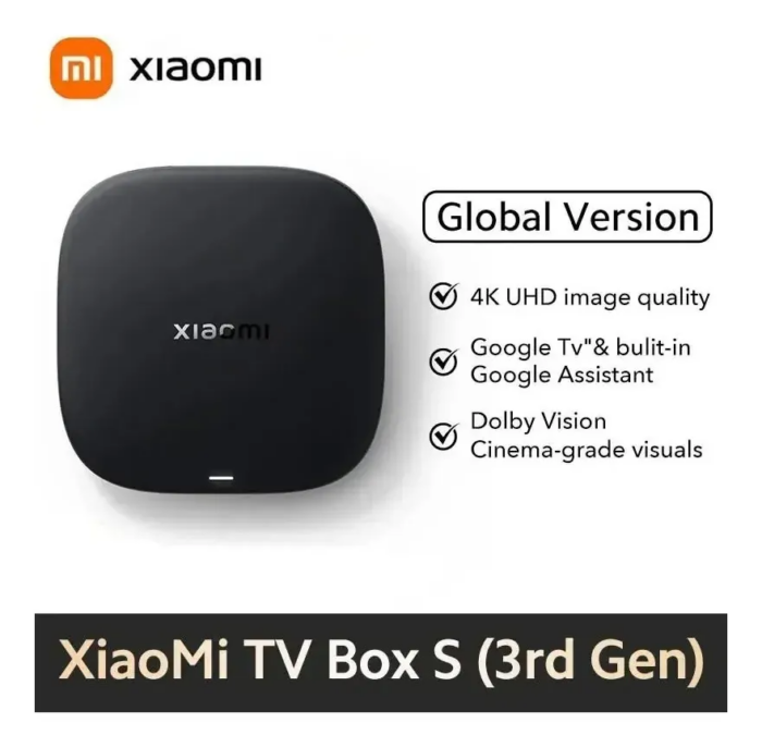 XiaomiMiBoxC.png Xiaomi Mi Box S 4k Soporta Chomecast Tvbox Nuevo Modelo