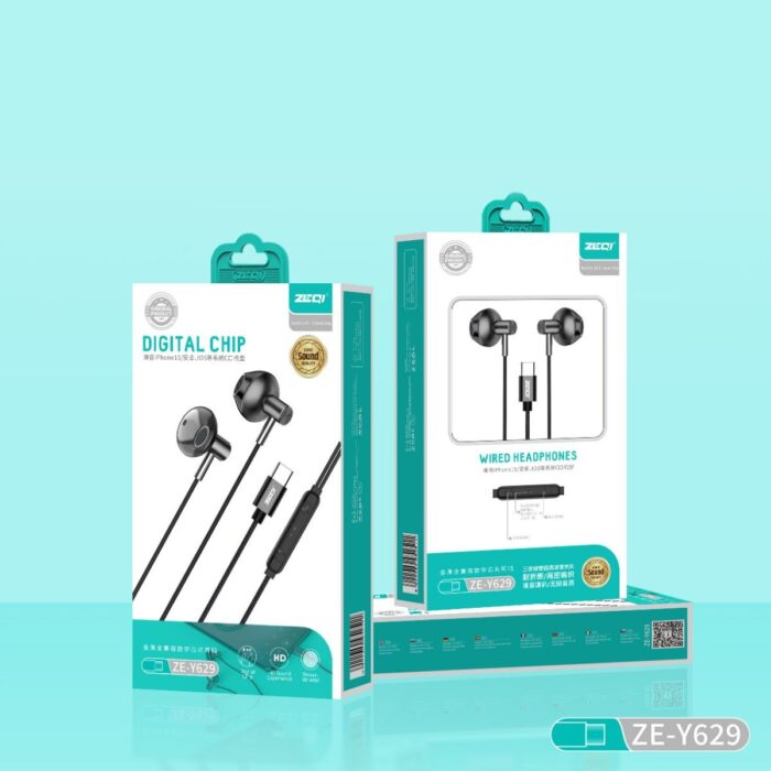 Auriculares Zeqi ZE-Y629 Tipo C para iPhone 15