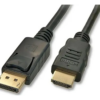adaptadordpahdmiB.png Cable Adaptador Display Port A Hdmi Full Hd 1080p 1.8mts