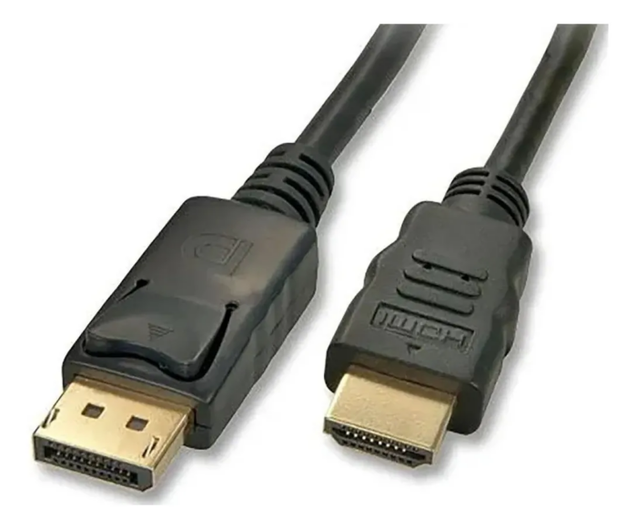 adaptadordpahdmiB.png Cable Adaptador Display Port A Hdmi Full Hd 1080p 1.8mts
