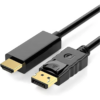 adaptdordpahdmi.png Cable Adaptador Display Port A Hdmi Full Hd 1080p 1.8mts