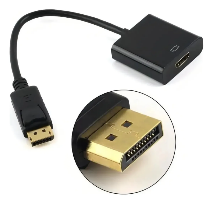 Cable adaptador DisplayPort a HDMI  1080 Full HD