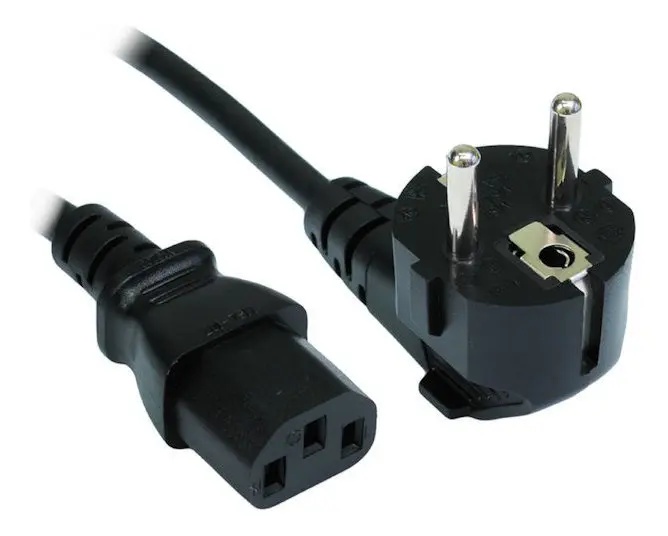cableschucko.webp Cable de poder Schuko 1.5m AMT | 6A | Envío Uruguay