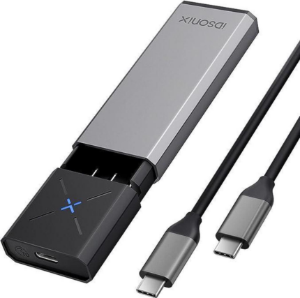 gabinetenvmeM2.png iDsonix IDPWEM2-G2 adaptador nvme M2 a USB/USB-C