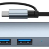 hub-USB-C-USB-A-4-puertosA.png Hub Usb C Usb A A 4 Puertos Usb 3.0 Metalico Adaptador