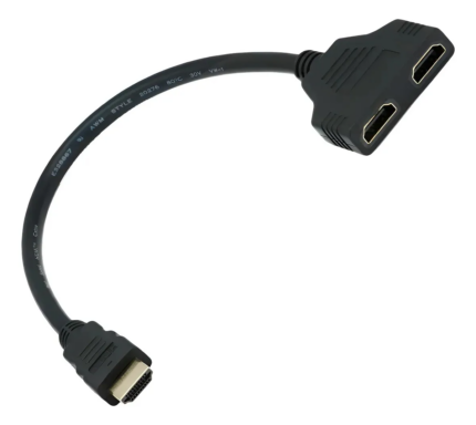 Splitter HDMI 1.4 1 Macho a 2 Hembras Multiplicador
