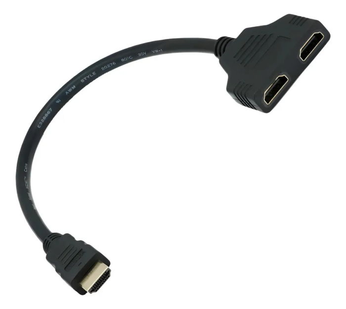 Splitter HDMI 1.4 1 Macho a 2 Hembras Multiplicador